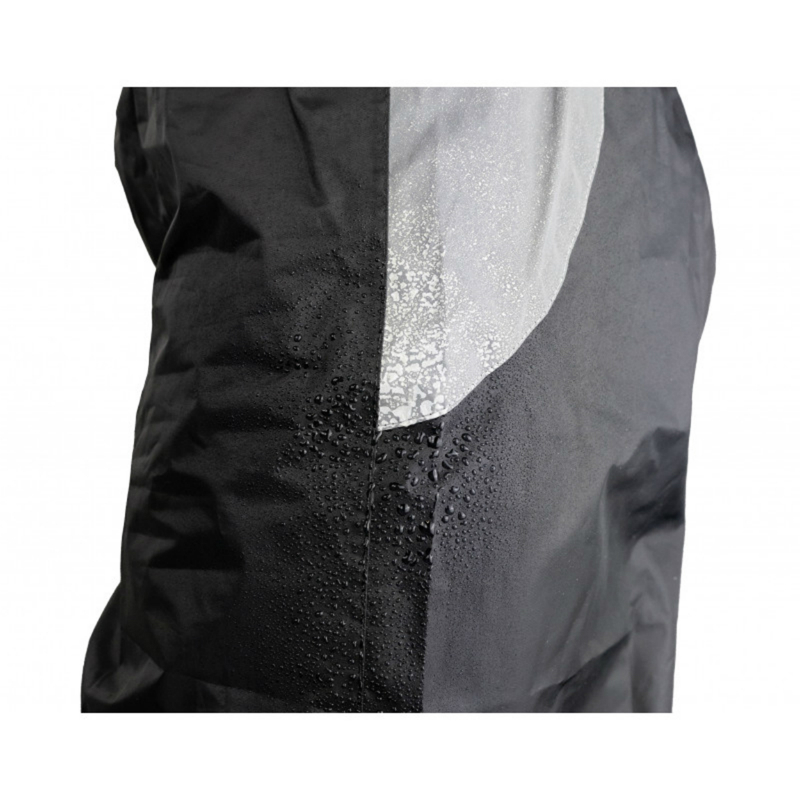 Pantalon de pluie waterproof noir avec reflecteur taille XS-S (homologue ce) - taille 1.60 à 1.68M - vue 3