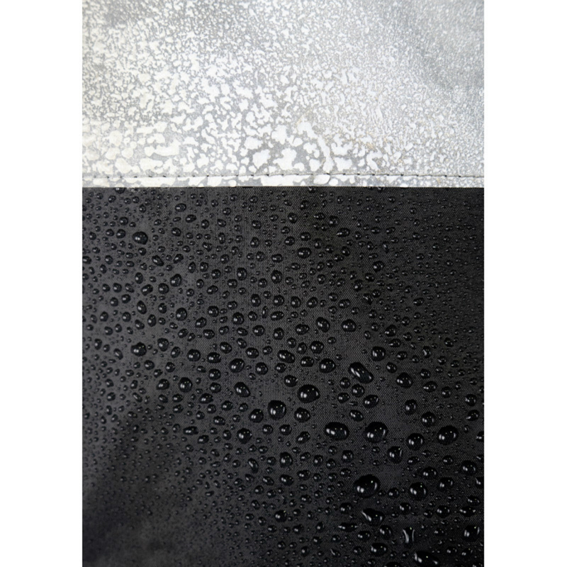 Poncho cape anti-pluie adulte Sélection P2R noir waterproof avec capuche taille 1,60 à 1,68 m - vue 6