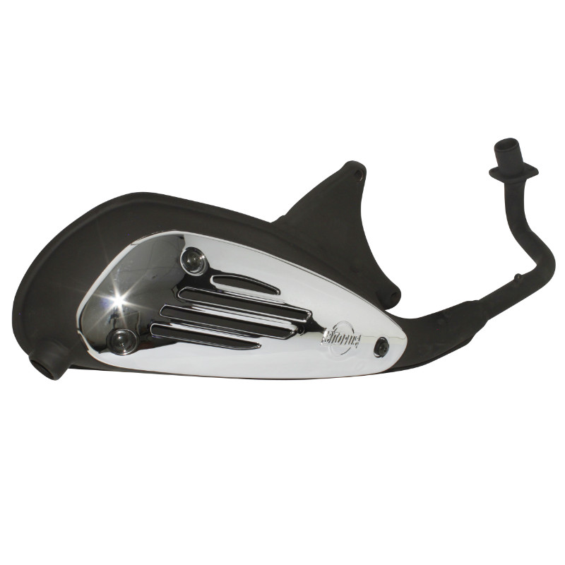 Pot d'échappement Leovince Sito Plus Piaggio Vespa ET4 1997-2005 / Vespa LX 2005+ / Liberty 2000-2007 / Fly (ref 0265) - vue 5