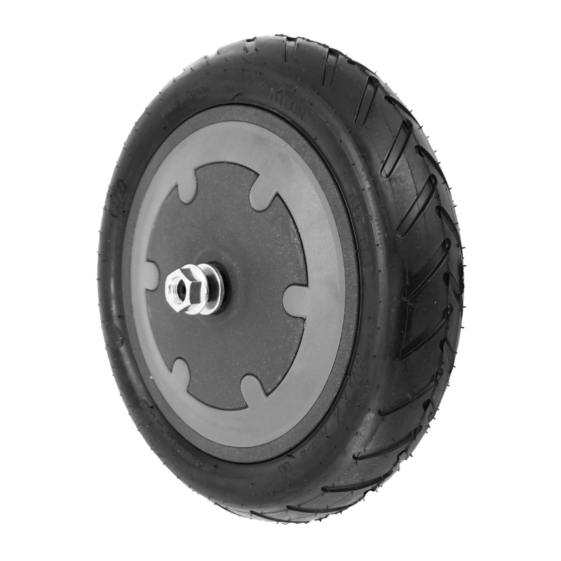 Moteur V3 trottinette Xiaomi M365 Essential 1S Pro Pro2 36V 300W noir avec roue et pneu 8.5 - vue 2