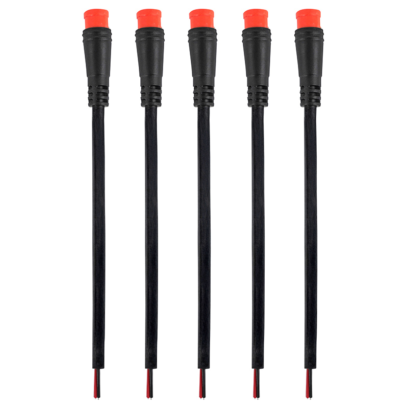 Connecteur étanche trottinette 2 broches mâle (lot de 5) - vue 4