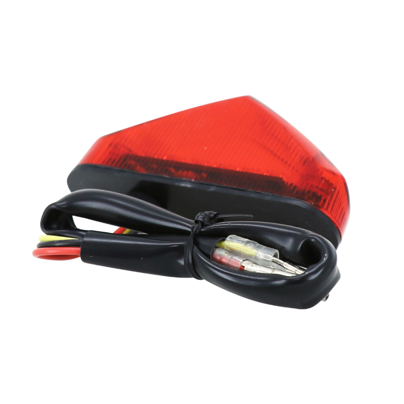 Feu arrière 50 à boîte-moto triangle rouge à LEDs REPLAY - vue 3