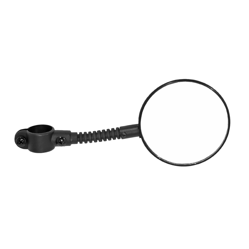 Rétroviseur vélo trottinette Newton rond miroir 8 cm fixation réglable 3 positions - vue 3