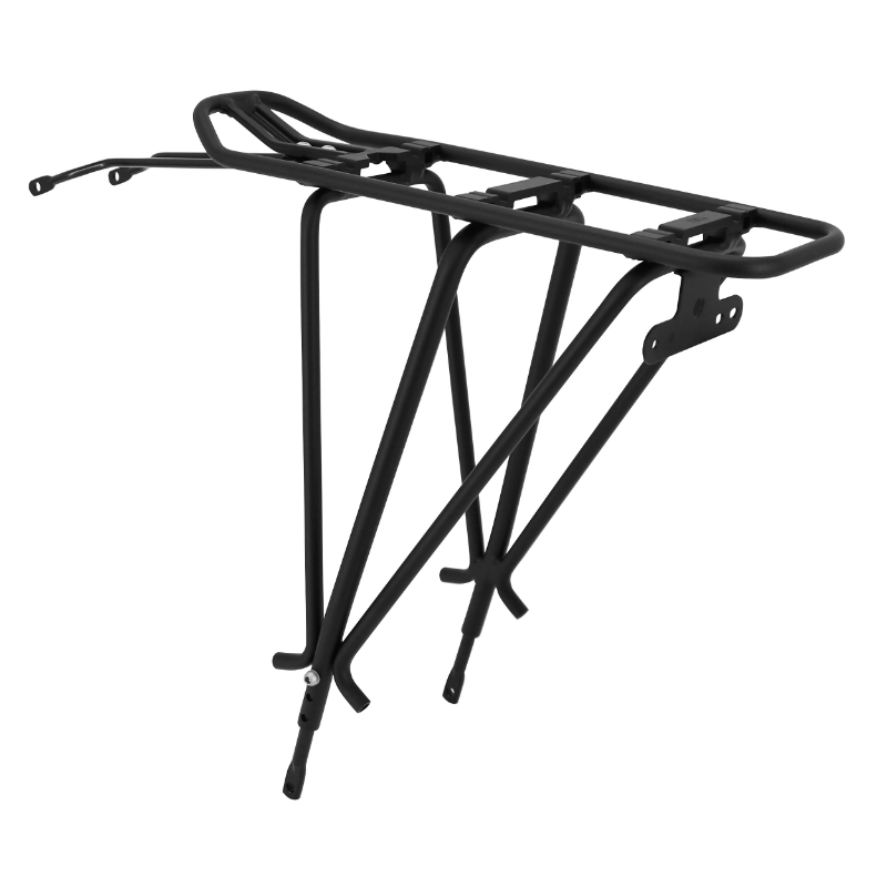 Porte-bagage vélo arrière à tringles alu noir 26" à 29" compatible système Basil MIK (25 kg max) P2R - vue 2