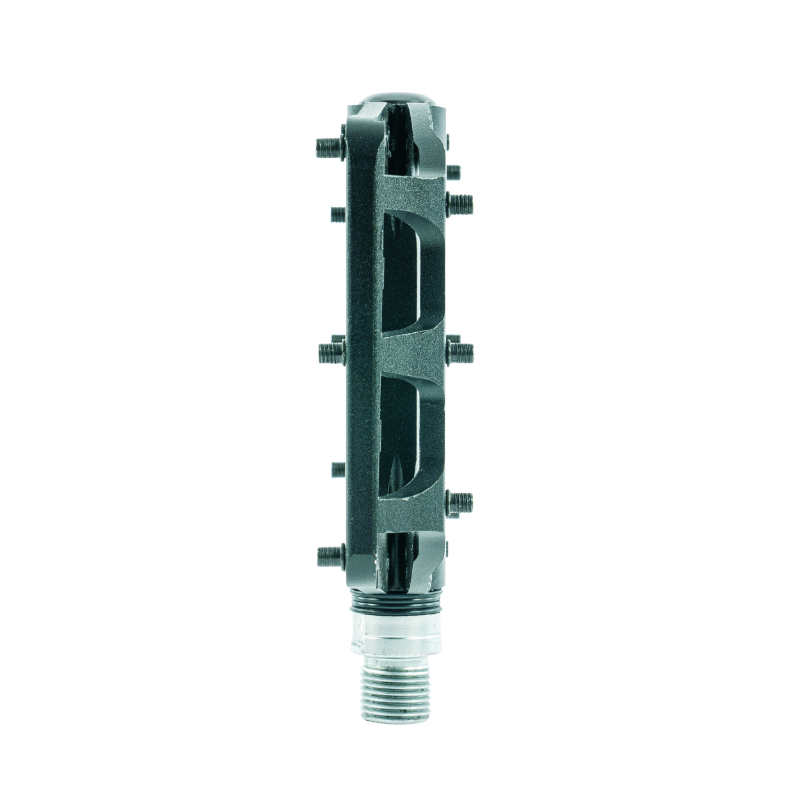 Pédales VTT plateforme descente Switch freeride aluminium CNC noir filetage 9-16 avec picots 100x90 mm (paire) - vue 2