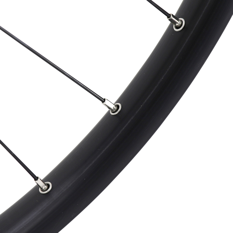 Roue VTT Velox 27,5" disque blocage double paroi avant noir moyeu Shimano Centerlock dynamo 6 V-3 W jante 23C 32 rayons - vue 4