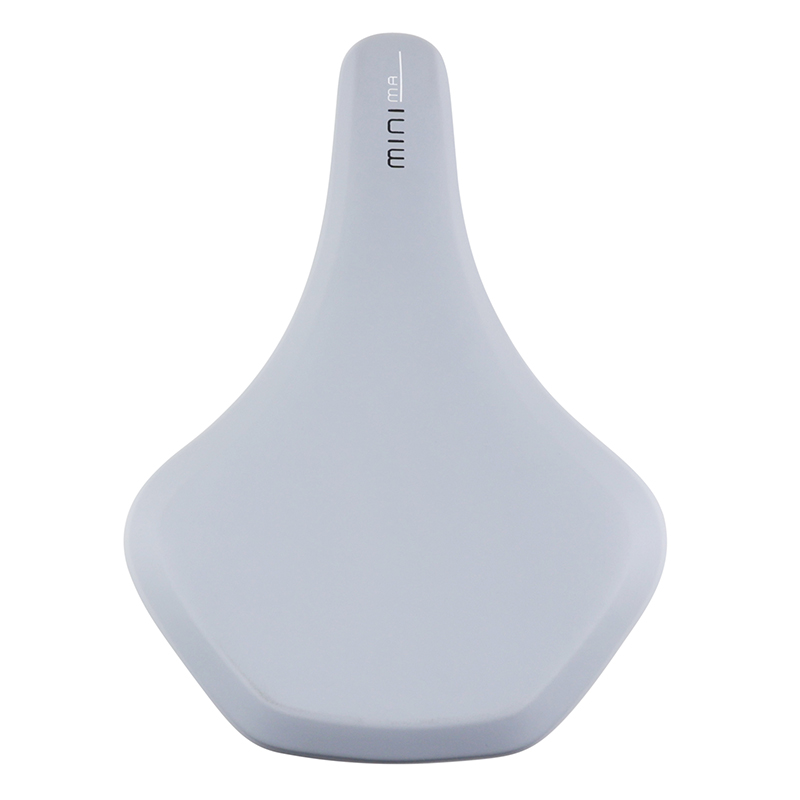 Selle Newton city roy minima gris 262X190MM rail acier - vue 2