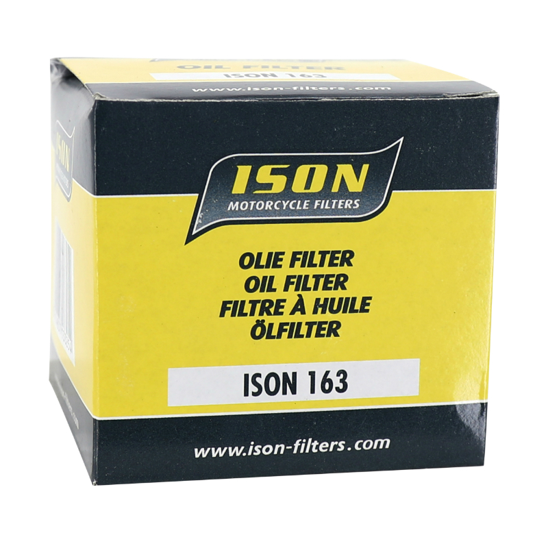Filtre a huile moto adaptable BMW 75 k, 100 k LT, k 1200 GT, 1100 r s, 1150 r GS, 850 r RT (76X79MM) (equivalent HF163) -Ison 163 - vue 3
