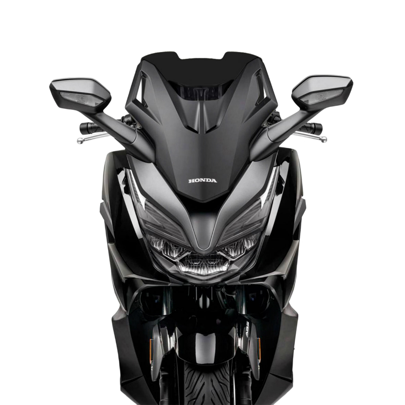 Pare-brise Malossi Honda Forza 125/350 2021+ fumé foncé (350 x 390 mm) - vue 2