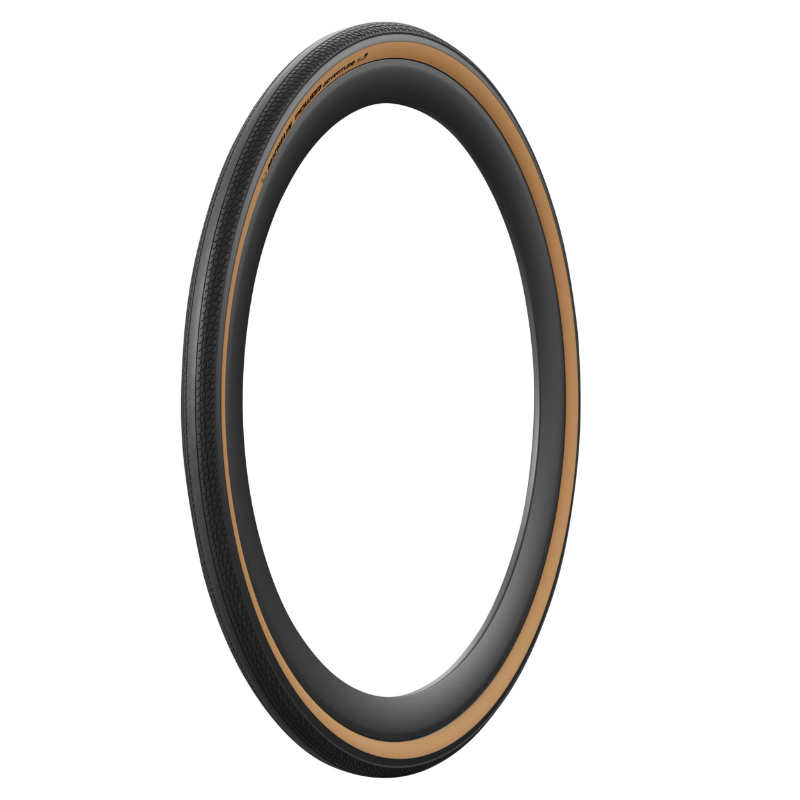 Pneu gravel 700 x 48 Michelin power adventure noir flanc beige tubeless ready TS (48-622) - vue 2