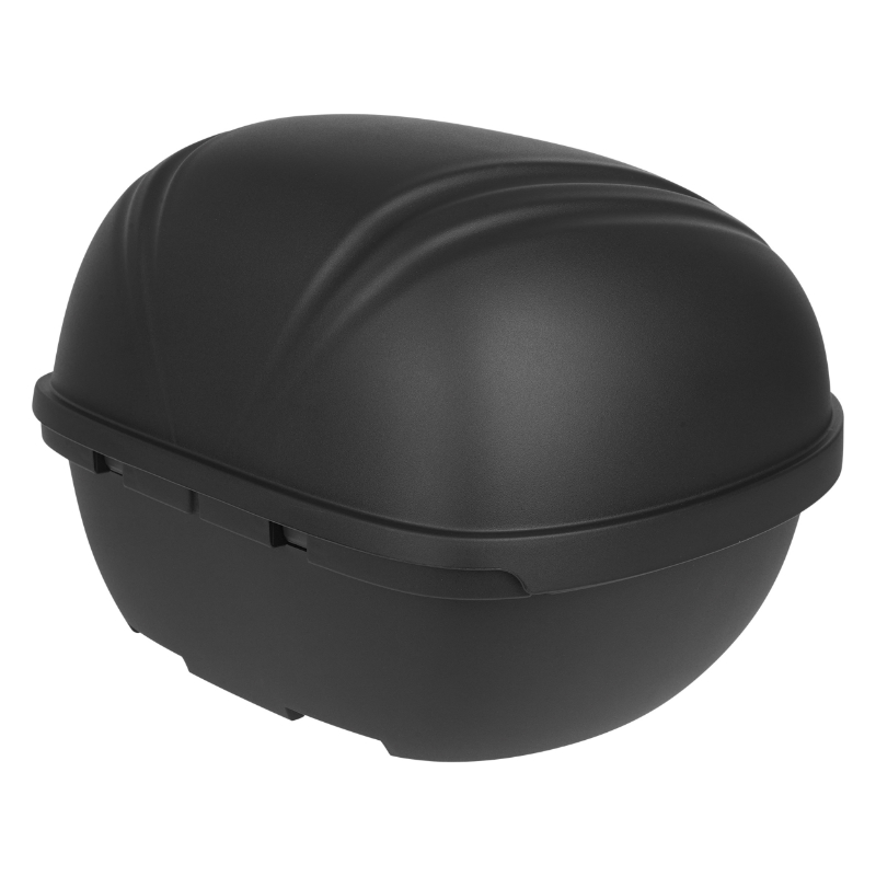 Top case velo e-cargo box Polisport 30L a cle noir fixer directement sur porte bagages (long 40CM x larg 40CM x haut 30CM) - poids max 10 KG - vue 3