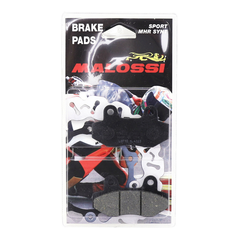 Plaquette de frein Malossi sport Hyosung Comet 125 2002+, GV Aquila 125 2000-2004, GV Aquila 650 2005-2007, Comet 600 2003, Keeway RY8 50 2010-2016 - vue 3