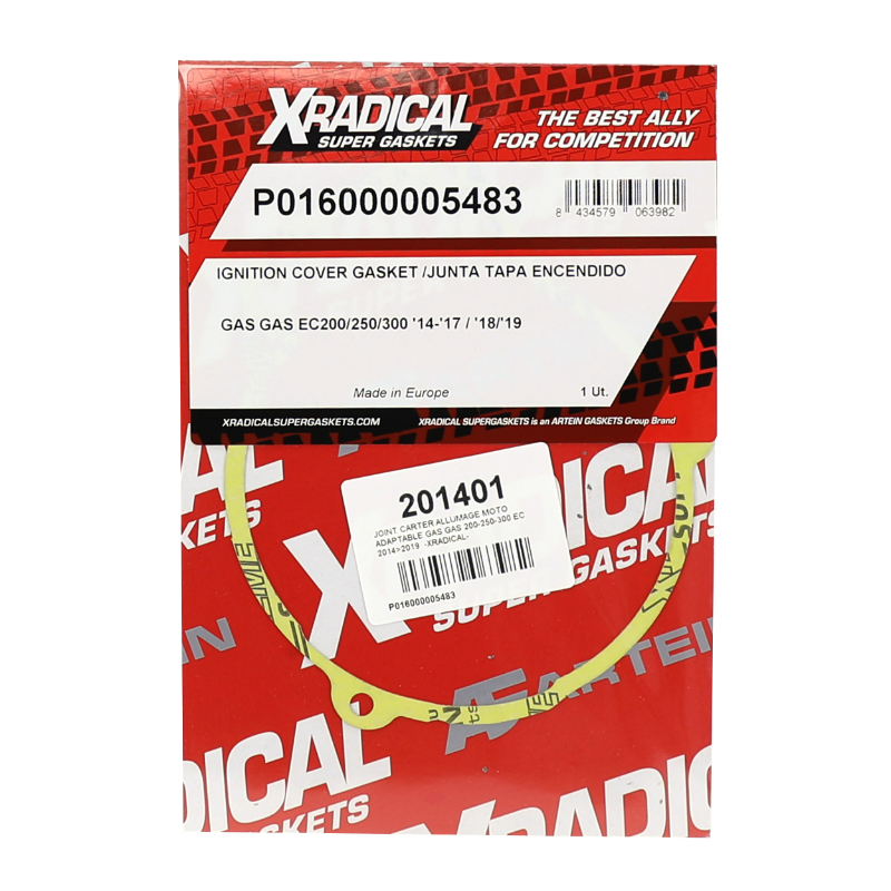 Joint carter allumage moto cross adaptable Gas Gas 200-250-300 EC 2014-2019 Xradical - vue 2