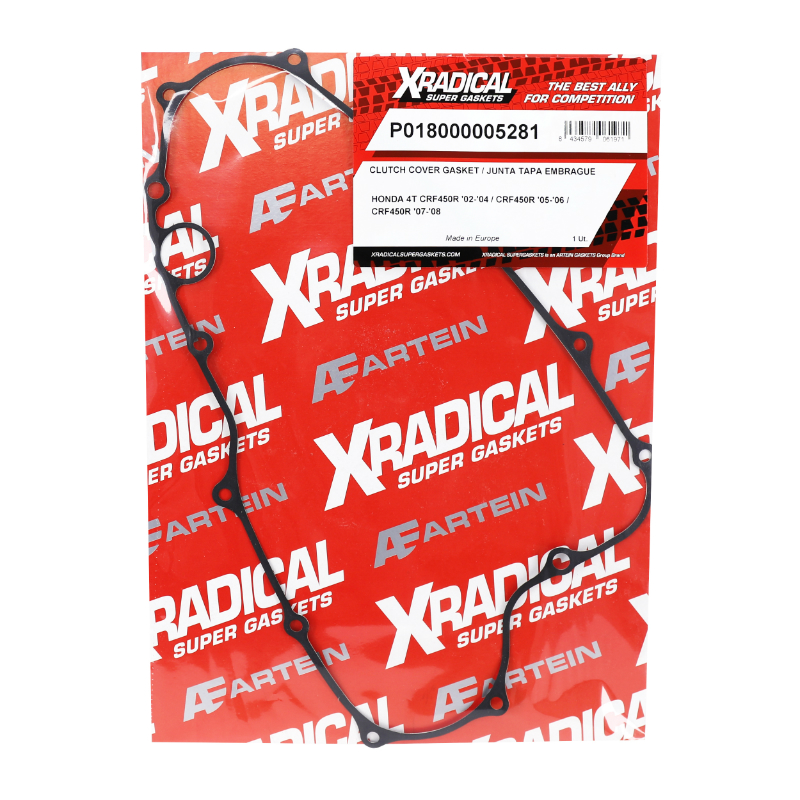 Joint carter embrayage moto-cross adaptable Honda 450 CRF-R 2002-2008 Xradical - vue 2