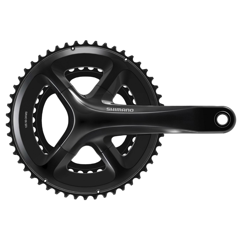 Pédalier route Shimano RS520 12V 50-34 172,5 mm noir