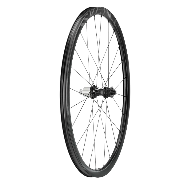 Roue gravel disque 700 Campagnolo Levante arrière noir Centerlock cassette Campa N3W 13V tubeless ready axe traversant 12x142 24 rayons jante 25C - vue 2