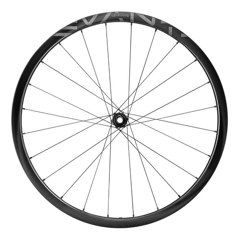 Roue gravel disque 700 Campagnolo Levante arrière noir Centerlock cassette Campa N3W 13V tubeless ready axe traversant 12x142 24 rayons jante 25C - vue 4