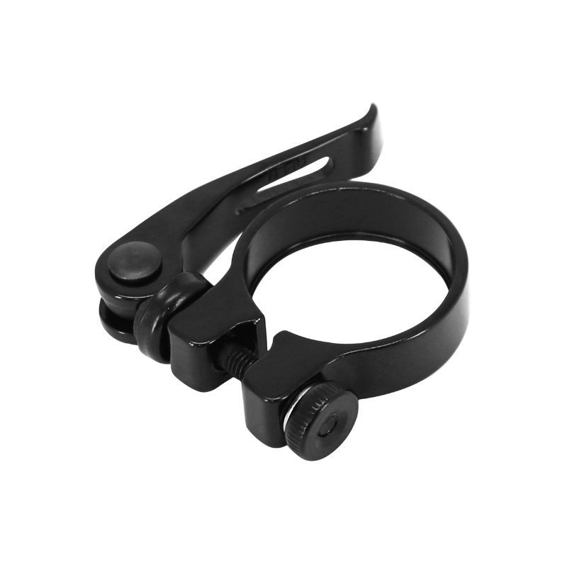 Collier de serrage tige de selle rapide aluminium noir diam 40 mm P2R - vue 2