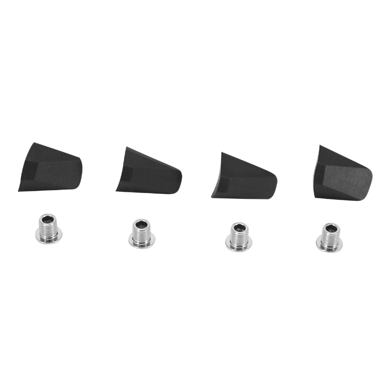 Vis de pédalier Spécialités TA compatible 105 R7100 12V plateau X110 noir (jeu de 4) - vue 2