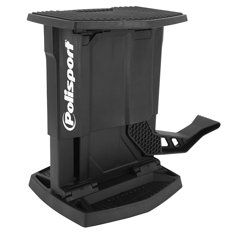 Polisport Trépied-lève-béquille moto cross pliable avec fonction levage noir (330 x 260 mm) - vue 4