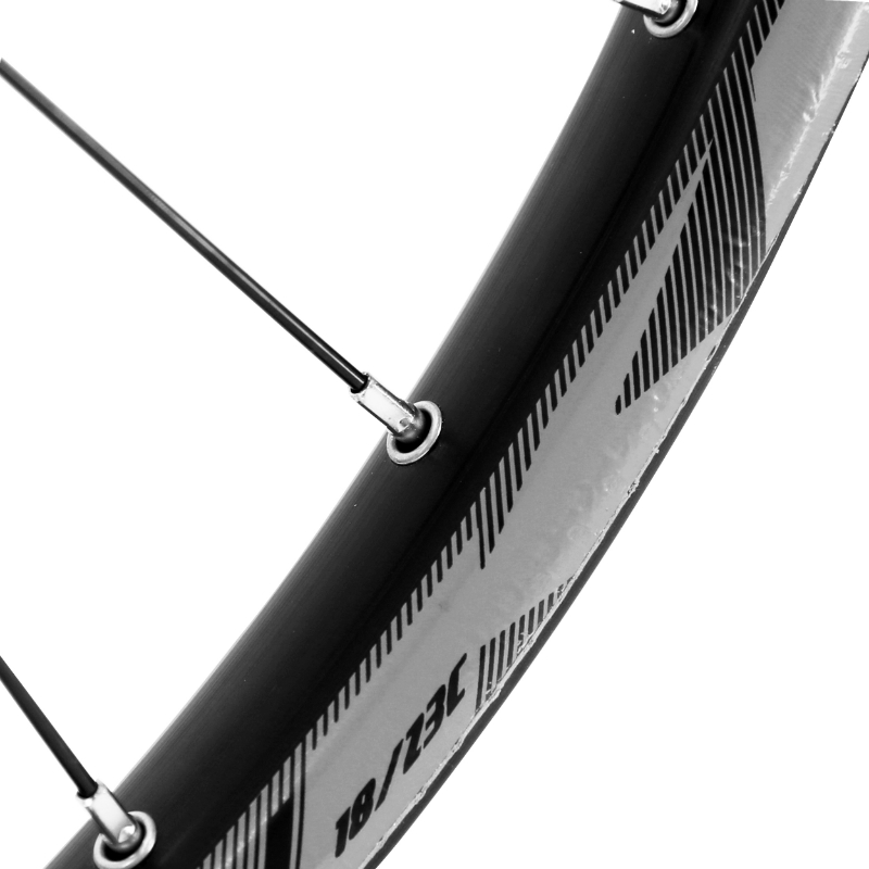 Roue VTT arrière 26" Velox disque blocage tubeless ready moyeu Shimano Acera QC400 cassette 11-10-9V jante 23C 32 rayons noir - vue 4