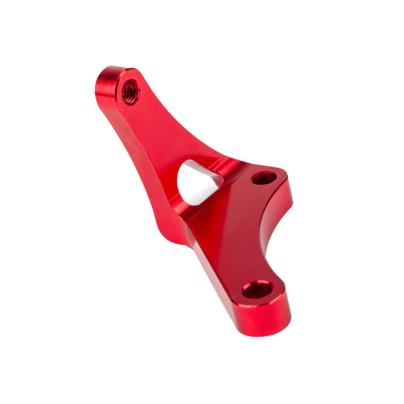 Butee biellette embrayage 50 a boite Stage 6 pour minarelli 50 AM6-MBK 50 x-power-yamaha 50 tzr-peugeot 50 xps-rieju 50 rs1-aprilia 50 RS alu CNC rouge - vue 2