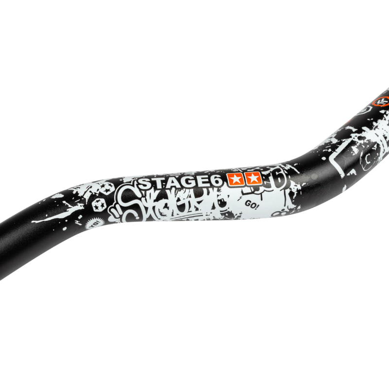 Guidon Stage 6 Cross Alu Fatbar 28,6 mm Noir - vue 4