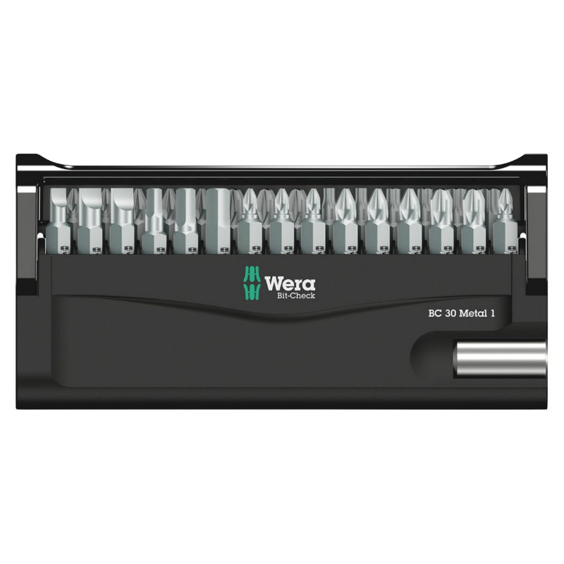 Coffret d'embouts Wera Bit Check Metal 1-4 - 30 pièces - vue 2