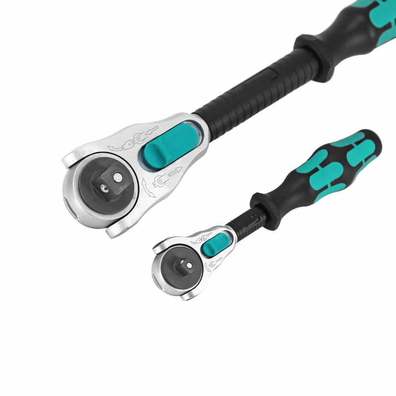 Cliquet Wera 8100 Zyklop Speed 1/4 1/2 métrique avec douilles et embouts - Set 43 pièces - vue 3