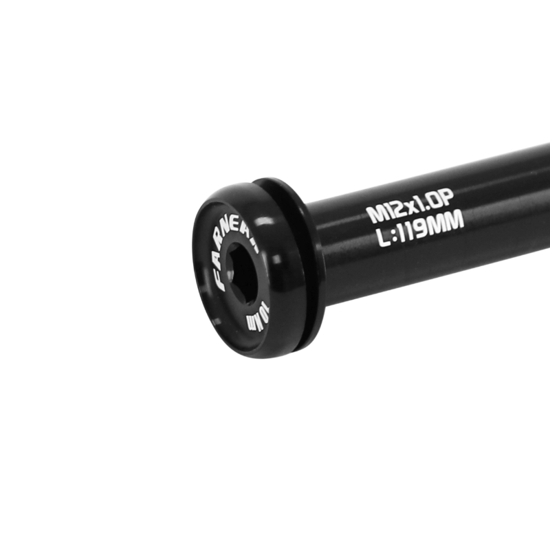 Axe traversant blocage roue avant SWITCH filetage M12 x 1.0 12 x 100 noir - vue 2