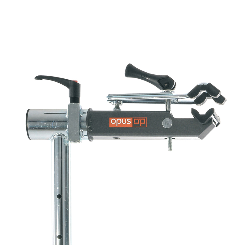 Pied d'atelier de reparation velo professionnel Officine Parolin opus work supporte 50KGS - avec plaque metal - gist - vue 5