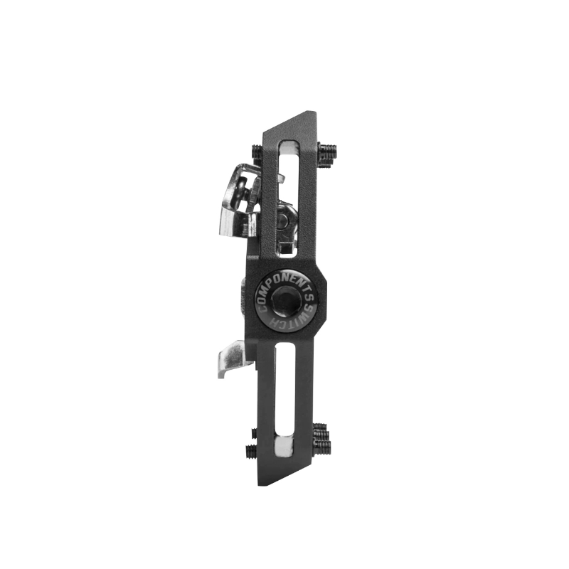 Pédales VTT plates Switch automatique/standard alu CNC noir 85 x 70 mm (paire) - vue 4