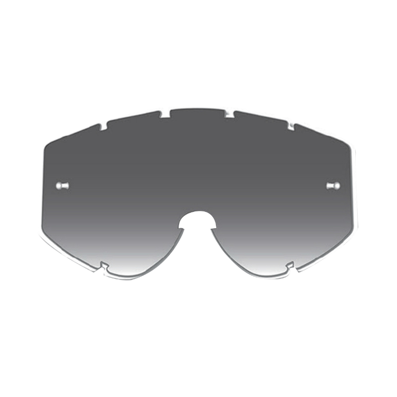 Écran masque-lunettes cross Progrip 3309 Rapid multicouche fumé anti-buée anti-rayures anti-UV