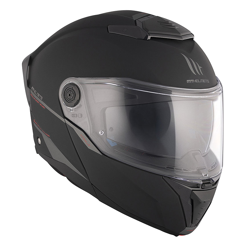 Casque modulable MT Helmets Atom 2 SV double écrans noir mat XXL