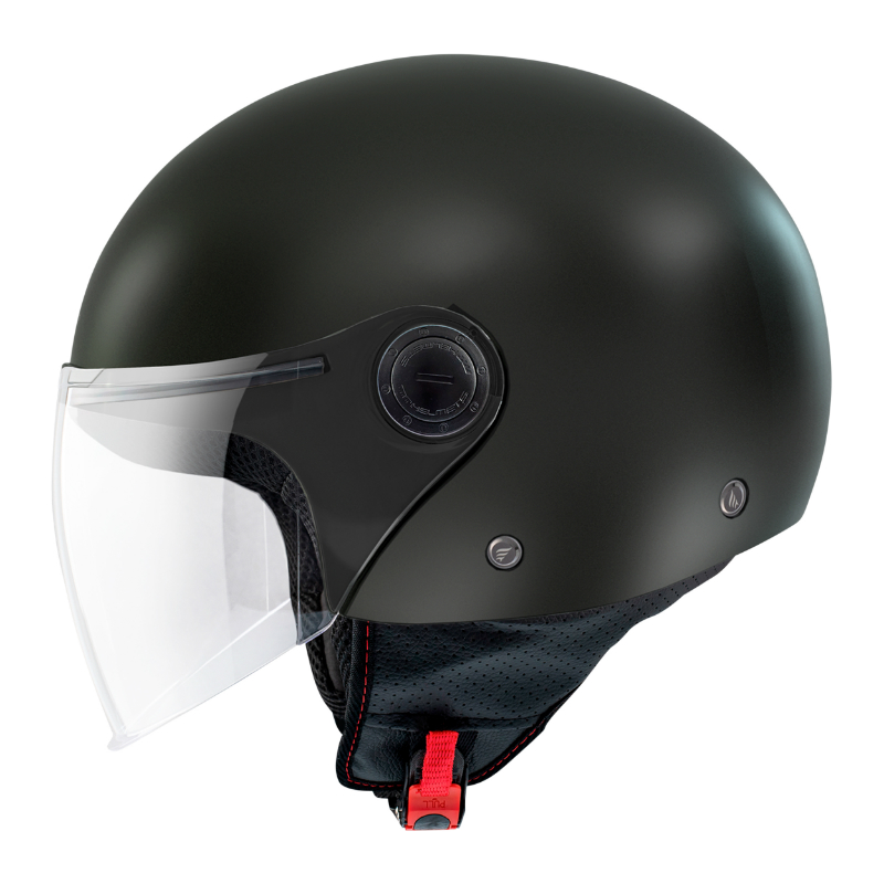 Casque jet MT Helmets Street S noir brillant ECE 22.06 - vue 2