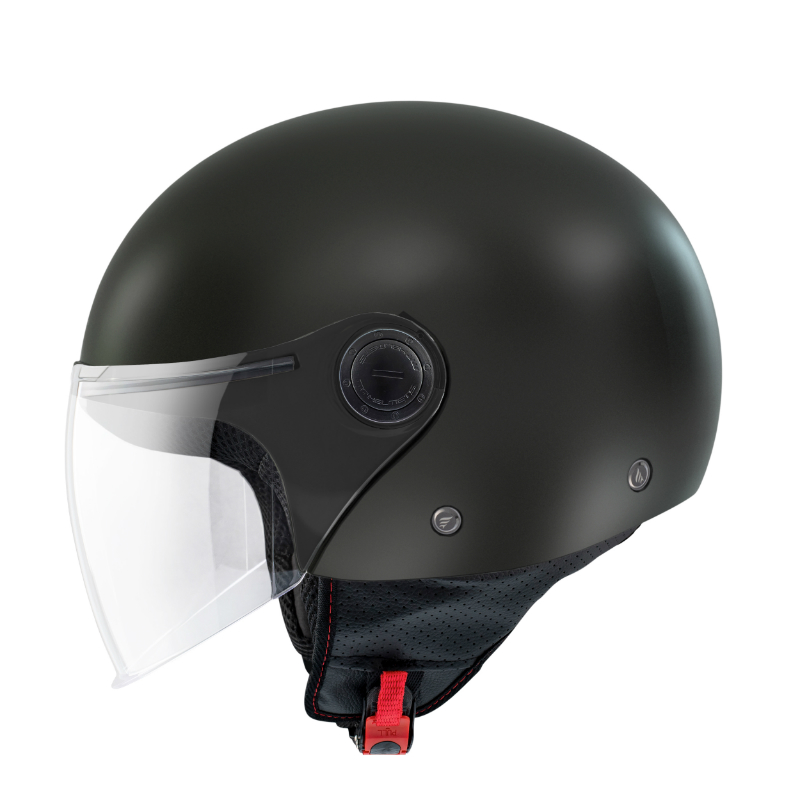 Casque jet Mt Helmets street s uni noir mat XS (ece 22.06) - vue 2