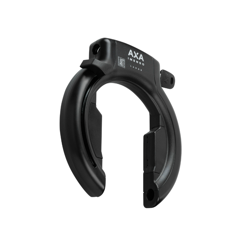 Antivol vélo fer à cheval AXA Imenso grande ouverture 75 mm noir sans fixation clé prisonnière - vue 2