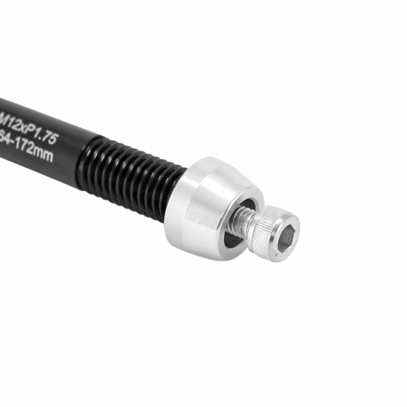Axe traversant Black Bearing blocage VTT-route filetage M12X1.75MM longueur 160-172 MM pour home trainer - vue 2