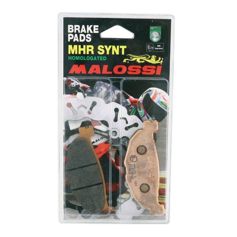 Plaquette de frein Malossi MHR synthétique pour Yamaha TMAX 500 et Majesty 400 2004-2011 arrière - vue 3