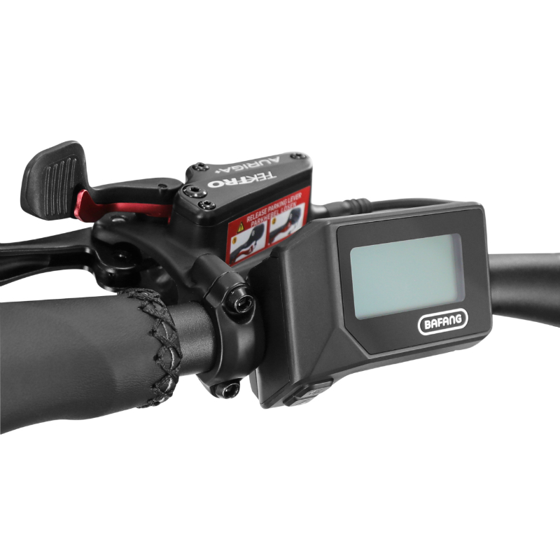 Vélo électrique cargo Leader Fox Family One 20-26 pouces mixte noir mat moteur central Bafang M420 36V 80Nm batterie 20Ah - vue 8