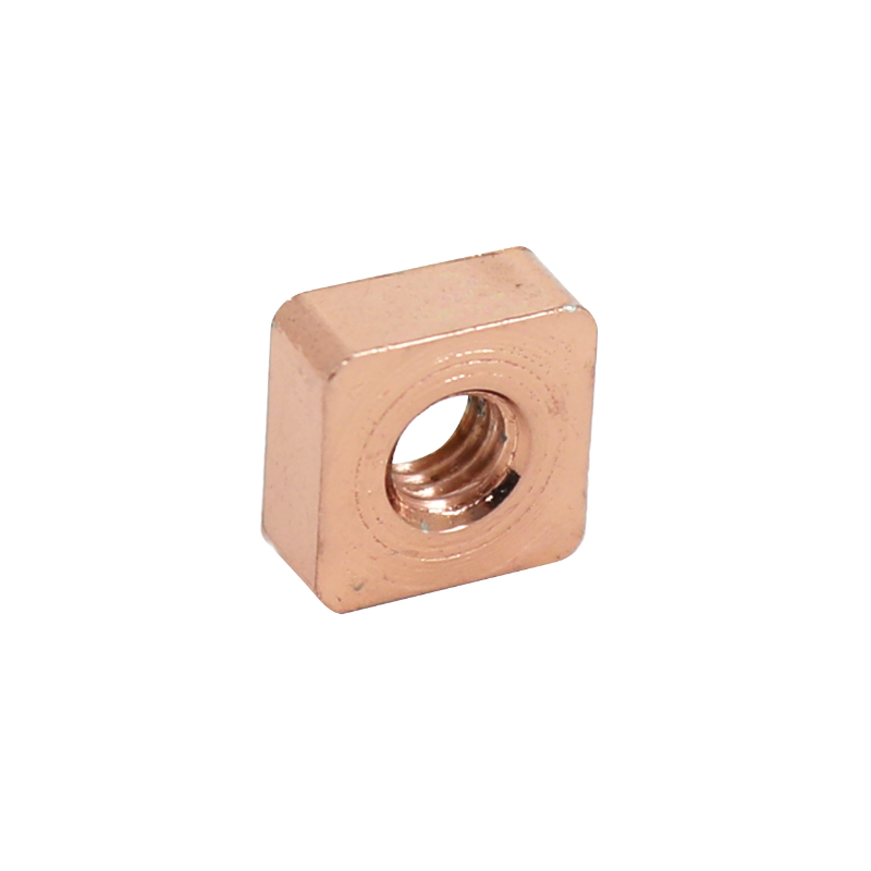 Écrou carré fixation pot Peugeot 103 cuivre M6 x 100 mm - vue 2