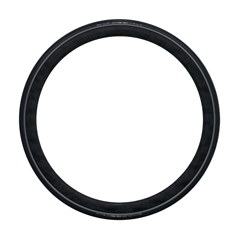 Pneu route Schwalbe One Plus 700 x 25 noir renfort Raceguard TR - vue 3