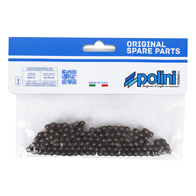 Chaîne Polini mini moto GP3 124 maillons type 25H ASA 25 (143.300.009) - vue 2