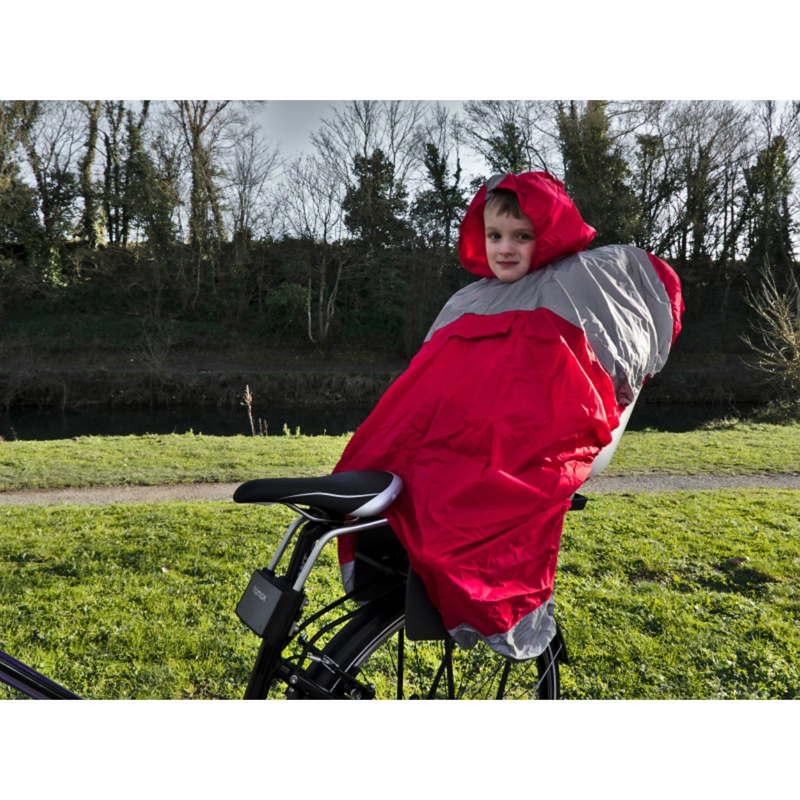 Poncho cape anti-pluie enfant Sélection P2R pour porte-bébé siège avant-arrière - vue 5