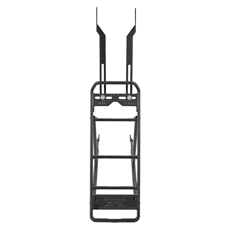 Porte-bagages vélo arrière Pletscher Werso à tringles aluminium noir 26-29" MIK Basil 27 kg - vue 3