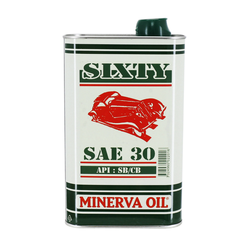 Huile moteur 4 temps MINERVA SIXTY SAE 30 - Bidon 1L - vue 2