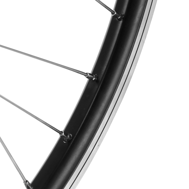 Roue VTT 24" ER10 avant noir moyeu Shimano Dynamo DH-C3000 6V-3W jante 19C VELOX - vue 4