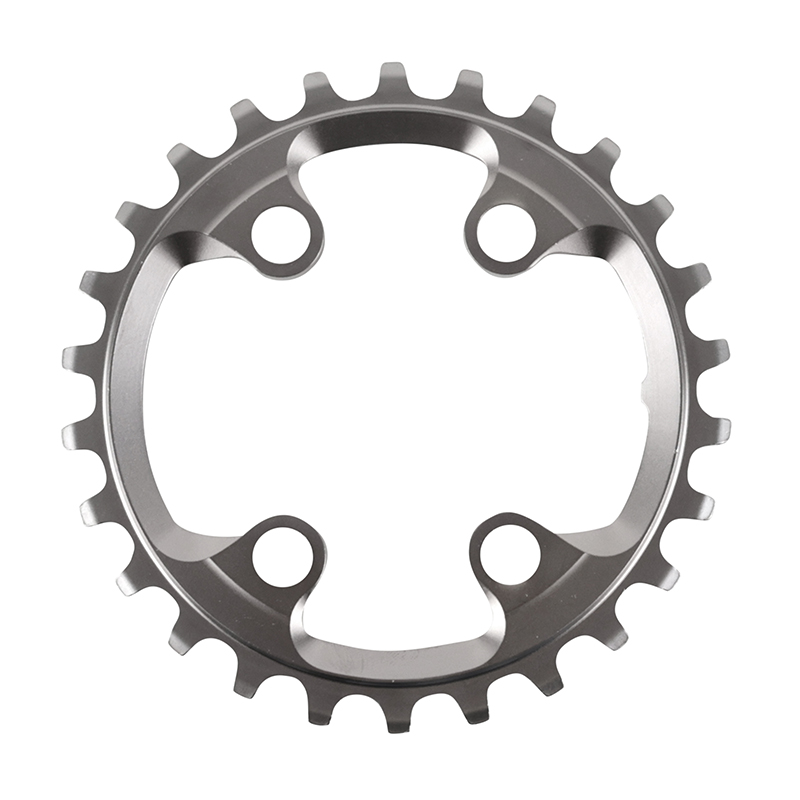 Plateau VTT 4BRA d.64 pour Shimano XTR M9000 - 9020 double 26DTS interieur origine 11V. - vue 2