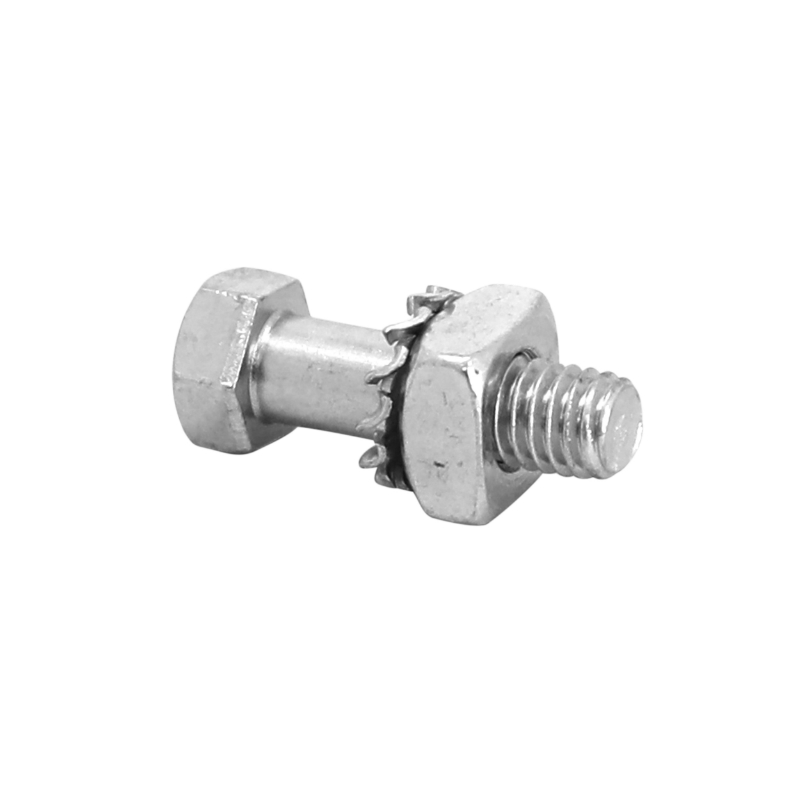 Vis de couronne avec écrou Peugeot 103 - MBK 51 M6 x 20 mm tête hexagonale - vue 2