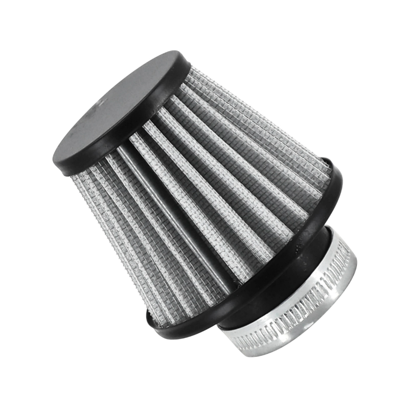 Filtre à air Replay KN middle FD noir-argent fixation droite diam 35-28